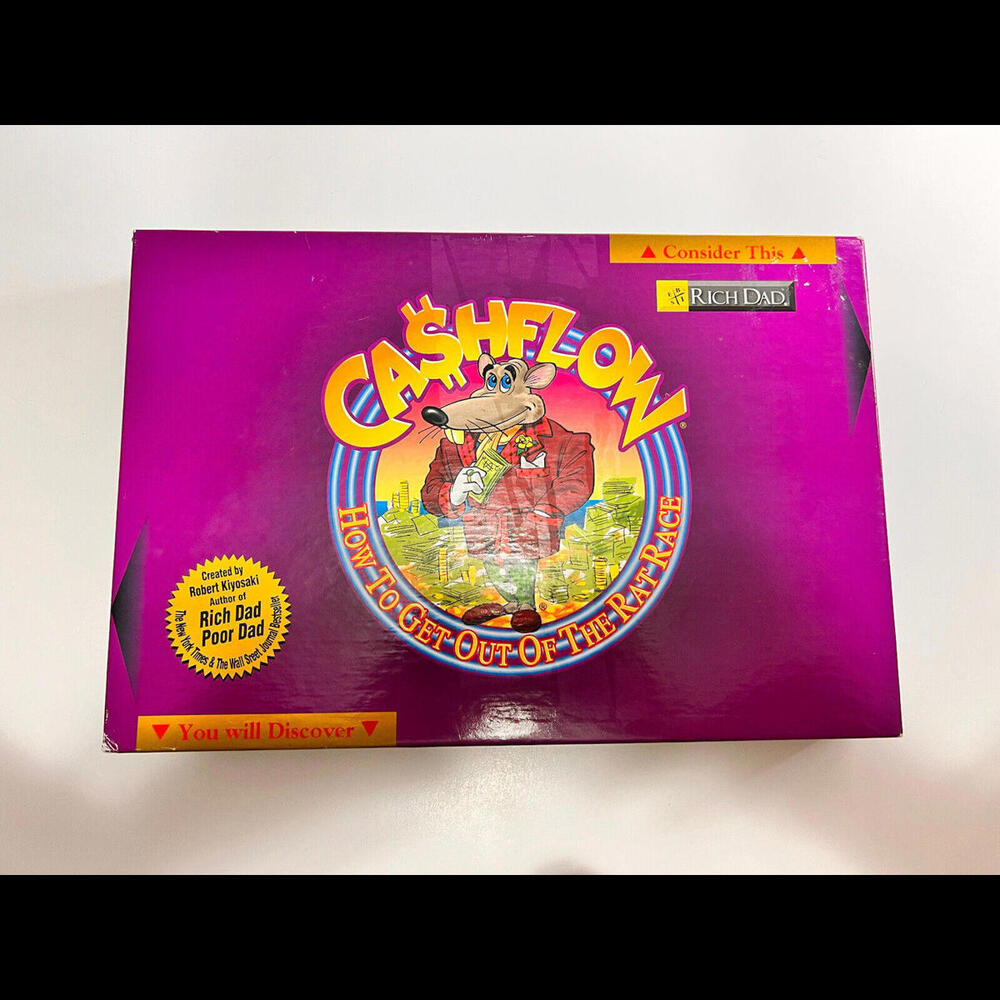 CashFlow 101 Board Game Robert Kiyosaki Rich Dad Poor Dad